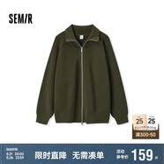 森馬（Semir）針織衫男高領(lǐng)毛衫情侶款開衫外套可內(nèi)搭秋季上衣純色101524106204