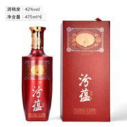 汾蘊蘊三42度清香型白酒山西白酒產(chǎn)區(qū)純糧釀造禮贈送人 42%vol 475mL 6瓶 蘊三
