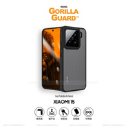 猩球衛(wèi)士高級(jí)膚感保護(hù)殼適用小米15護(hù)甲手機(jī)殼xiaomi 15全包硅膠手機(jī)套磨砂透明軟邊簡約商務(wù)防摔外殼黑