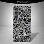 meskins原創(chuàng)線條適用三星S25ultra手機(jī)殼黑白灰防摔磨砂膚感個(gè)性簡(jiǎn)約S24ultra超薄磨砂保護(hù)套男女新款簡(jiǎn)約 4236黑白潮流 三星S24Ultra