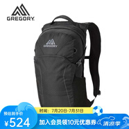 GREGORY格里高利 NANO蜂鳥 男女旅行戶外徒步背包登山包通勤雙肩背包18L 18L-曜石黑