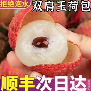 春福樂 荔枝玉荷包【JD/順豐-多地次日達(dá)】桂味水果妃子笑王送禮盒節(jié)日 凈重3斤【80%選擇劃算】A++級(jí)