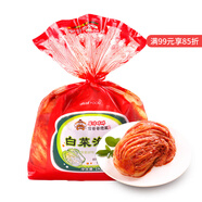 富爸爸白菜泡菜1000g/袋 整顆未切 韓式辣白菜泡菜下飯菜