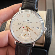 【二手99新】萬國(guó)（IWC）男表自動(dòng)機(jī)械葡萄牙/飛行員/柏濤菲諾男士腕表二手奢侈品手表生日紀(jì)念日禮物 【柏濤菲諾】45-手動(dòng)機(jī)械銀盤-IW510103