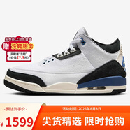 Jordan男子休閑鞋喬丹AJ3 防滑耐磨JORDAN 3運(yùn)動(dòng)鞋HV8571-100白藍(lán)黑41
