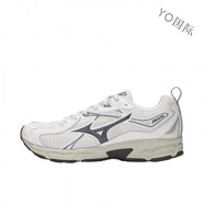 美津濃（MIZUNO） Speed 10S 網(wǎng)面 耐磨 緩震 慢跑 防滑 跑鞋 D1GH2406 白深灰 D1GH2406-03  44.5