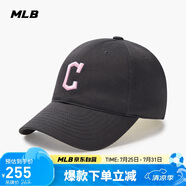 MLB帽子男女軟頂棒球帽虞書欣明星同款運動鴨舌帽3ACP6601N-45CGS-F