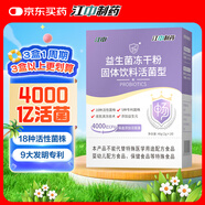 江中益生菌4000億 成人兒童孕婦中老年人腸胃雙歧桿菌調(diào)理活菌2g*20袋