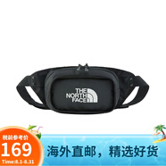 the North Face 北面美版腰包通用運動斜跨包胸包3L EXPLORE HIP PACK KY4-黑/白色 均碼