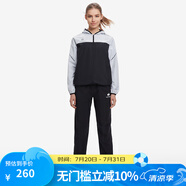 HOTSUIT后秀暴汗服運動套裝男女健身跑步出汗長袖套裝明星同款速干衣 空靈灰/礦物黑【女款】 L 【喜歡寬松，拍大一碼】