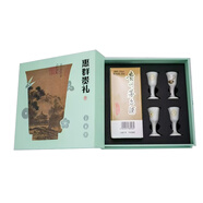 茅臺（MOUTAI）惠群貴禮 梅蘭竹菊酒具飛天禮盒 醬香型 53度200ml 單瓶裝禮盒