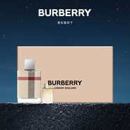 博柏利（BURBERRY）倫敦女香水追夢(mèng)禮盒（50ml+逐夢(mèng)倫敦5ml )節日生日禮物