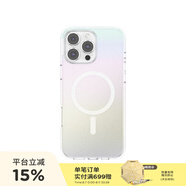 PopSockets【iPhone經典透殼】泡泡騷磁吸氣囊支架防摔手機殼適用蘋果iPhone16ProMax磁吸手機殼珍珠粉彩虹海 彩虹海 iPhone 16 Pro Max