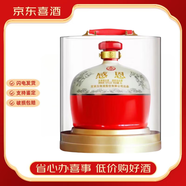 五糧液（WULIANGYE）股份公司出品濃香型白酒壇子酒收藏擺柜【喜酒】新老款隨機發(fā) 52度5L 1壇 五糧液感恩十斤壇