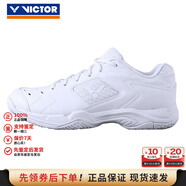 威克多羽毛球鞋勝利運動(dòng)鞋減震高彈羽鞋透氣男女鞋防滑包裹球鞋P9200td P9200TDA白色 36