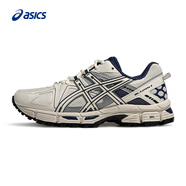 亞瑟士ASICS女子回彈耐磨透氣跑步鞋 GEL-KAHANA 8 白色/藍色 37.5