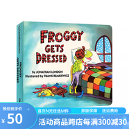 Froggy let's Gets Dressed 青蛙弗洛格 吳敏蘭書單 青蛙小吉低幼啟蒙認(rèn)知 吳敏蘭書單 英文原版繪本 綠山墻 預(yù)售 Froggylet'sGetsDressed