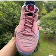 CLENIKEEDJa 1粉色莫蘭特一代槍王低幫實(shí)戰(zhàn)男鞋運(yùn)動(dòng)跑鞋籃球鞋 FV1282-600 中柔粉（高品質(zhì)） 40