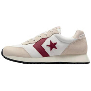 匡威（Converse）Omega Trainer OX 舒適百搭防滑耐磨 低幫跑步鞋 男女同款 米白紅 米白紅 36