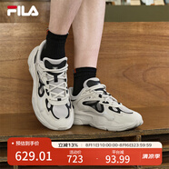 FILA斐樂(lè )男鞋男子跑鞋MARS II火星二代復古運動(dòng)鞋減震男鞋 燕麥棕/黑-火星4 F12M522101F 42