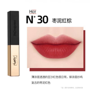 圣羅蘭（YSL）口紅小金條1966/21/23小黑條314/302迷你中小樣試用 圣羅蘭YSL口紅小金條30棗泥紅棕 中小樣1.2g