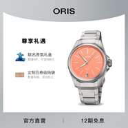 豪利時(shí)（ORIS）航空ppx400鈦合金自主機(jī)芯全自動(dòng)機(jī)械表男女表瑞士手表禮物 航空系列-自動(dòng)上鏈-39mm橘盤