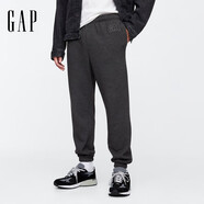 GAPGap男裝2025春季新款刺繡logo針織束口衛(wèi)褲運動休閑褲美版868463