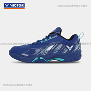威克多（VICTOR）勝利羽毛球鞋維克多男鞋女鞋專(zhuān)業(yè)運動(dòng)鞋新色STORM風(fēng)暴 風(fēng)暴STORM F【青金石藍】【穩步 265 41碼
