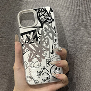 班美蘿高級感OPPOa97蘋(píng)果15plus手機殼硬VIVOy200i創(chuàng  )意斯圖西iQOO13榮耀 創(chuàng  )意斯圖西DW65元氣殼銀白 iPhone6s