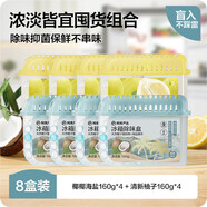 網(wǎng)易嚴(yán)選選冰箱除味盒8盒 除味劑進(jìn)口除臭劑活性炭 食物防串味