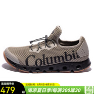 哥倫比亞（Columbia）男鞋春夏款戶外徒步運動鞋時尚休閑透氣耐磨緩震抓地溯溪鞋DM0096 395/綠色 42 （270）