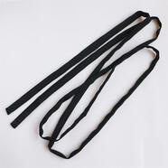 詩(shī)莉莎細長(cháng)雪紡腰帶配飾裙子收腰連衣裙窄布帶子裝飾系帶黑色杏色百搭 黑色