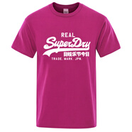 Superdry2025夏季速干潮牌3D印花男T恤舒適 BHUI-331 2XL 130-145斤