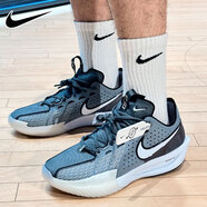 耐克（NIKE）官方男鞋 AIR ZOOM G.T. CUT 3 透氣男子低幫外場實(shí)戰(zhàn)運(yùn)動籃球鞋 DV2918-002 【渣渣灰】 45