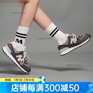 NEW BALANCENEWBALANCENB574男女同款低幫跑步休閑鞋ML574SRP 水泥灰/ML574SRP 37 225mm