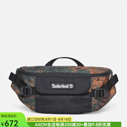 添柏嵐（Timberland）男包斜挎包單肩包滌綸休閑透氣多隔層大容量戶外舒適TB0A67J1DK3 Spring Rock Print One Size