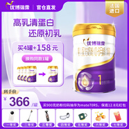 優(yōu)博瑞霂圣元優(yōu)博瑞慕嬰幼兒奶粉 仿初乳配方奶粉罐裝 圣元優(yōu)博瑞霂1段900克*1罐