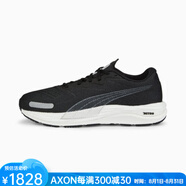 彪馬（PUMA）彪馬男士運(yùn)動(dòng)跑鞋鍛煉跑步耐用彈性舒適一體式美國(guó)直郵377477秋冬 Puma Black-Metallic Sil1 10