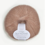 盛蓮SANDNES Tynn Silk Mohair 挪威進(jìn)口馬海毛/絹絲線 毛衣手編線 #3511藕粉色純色25克 無規(guī)格