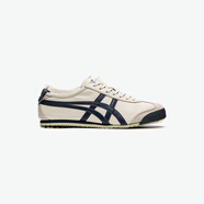 Onitsuka Tiger[經(jīng)典]鬼塚虎MEXICO 66男女款夏季復(fù)古跑鞋運(yùn)動(dòng)官方正品 米灰色_藏青色 38