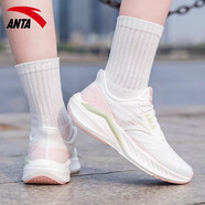 安踏（ANTA）凌風(fēng)跑鞋2025秋季新款休閑百搭女鞋輕質(zhì)緩震運(yùn)動(dòng)鞋網(wǎng)面跑步鞋 -1紙莎白/光暈粉 39