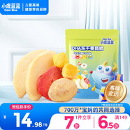 小鹿藍藍 DHA凍干果蔬脆30g綜合凍干果蔬5種果蔬兒童零食寶寶零食