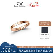 丹尼爾惠靈頓（DanielWellington）dw戒指女情侶戒指玫瑰金對戒七夕禮物送老婆DW00400018