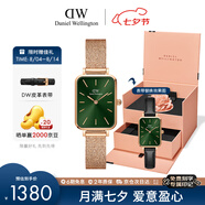 丹尼爾惠靈頓（DanielWellington）DW女表28mm歐美簡約白盤石英腕表節(jié)日禮物DW00100219+小手鐲