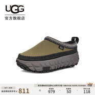 UGG秋季男女厚底輪胎底懶人鞋明星同款1154530BLVC|橄欖/木炭色 40.5