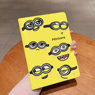 盛喜賓 適用華為matepad11平板保護套air11.5S旋轉橫豎支撐帶筆槽M6榮耀X9V67Se10.4華為MatePad Pro  360旋轉皮套【小黃人 】+鋼化膜 榮耀平板v7 10.4英寸