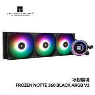 Thermalright(利民) Frozen Notte 360 BLACK ARGB V2 冰封魔境 360水冷 一體式水冷散熱器FN360 BLACK ARGB V2