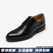 萊爾斯丹（le saunda）紳士品格2025夏新款真皮男士皮鞋6MM01063 黑色 BKL 38