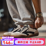 馬登 MADEN工裝復古運動(dòng)鞋透氣休閑箭頭德訓鞋男美式潮流阿甘板鞋百搭小白鞋 米白 【小眾不撞款/鞋子男夏季】 39 (245mm) 男碼-偏大一碼
