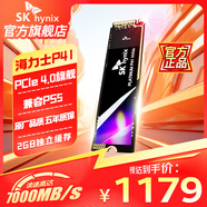 SK HYNIX海力士SSD固態(tài)硬盤(pán)P41 M.2接口 NVMe協(xié)議 PCIe4.0*4  臺(tái)式機(jī)筆記本PS5游戲擴(kuò)展電競(jìng)AI電腦配件硬盤(pán) 2TB【P41高端旗艦】+贈(zèng)散熱螺絲套裝